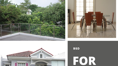 Hunian Mewah di BSD, Tangerang Selatan, 4 Kamar Tidur, LT 240m²