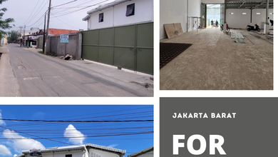 Dijual Murah Gudang di Dadap Dekat Bandara Soekarno Hatta Jakarta Barat