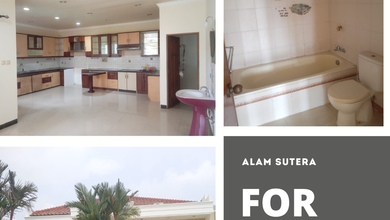 Hunian Elegan di Alam Sutera, Tangerang, 5 Kamar Tidur, LT 300m²