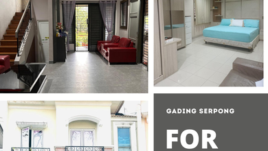 Hunian Elite di Kawasan Gading Serpong, Tangerang, LB 250m², Harga 2,8 Miliar