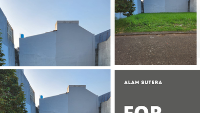 Dijual Tanah Premium di Alam Sutera, Tangerang, LT 180m²