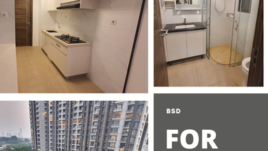 Kontrak Apartemen Murah di BSD, Tangerang Selatan, 3 KT