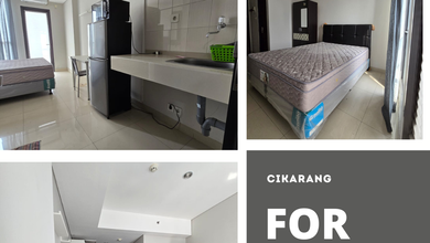 Sewa Apartemen Murah di Cikarang, Bekasi, 1 KT