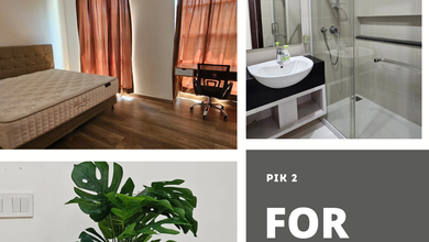 Rumah Sewa Murah Lokasi Pantai Indah Kapuk 2, Jakarta Utara, LB 135m²