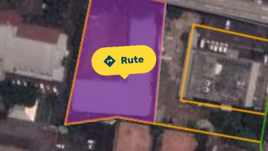 Tanah Luas 2820 m2 Kawasan Strategis Gatot Subroto, Dijual Terjangkau