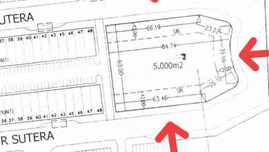 Dijual Tanah Eksklusif di Alam Sutera, Tangerang, LT 5000m²