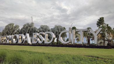 Jual Tanah Area Komplek BSD City View Danau dan Taman