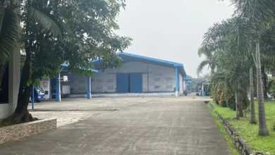 Dijual Super Murah Ex Pabrik Sepatu Lokasi Strategis Siap Huni Bebas Banjir Akses Kontainer 40ft Di Gelam Jaya Pasar Kemis Tangerang