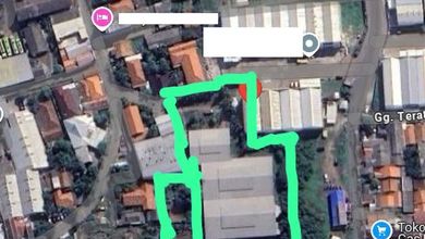 Ex Pabrik/gudang Lokasi Strategis Bebas Banjir Siap Huni Di Neglasari Tangerang