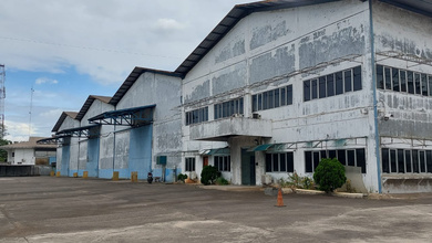 Gudang / Ex Pabrik Murah Lokasi Strategis Tidak Banjir Akses Kontainer Di Jatiuwung Tangerang