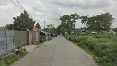 Gudang Murah Siap Huni Jalan Sudah Di Cor Beton Bentuk Tanah Kotak Akses Kontainer 40ft Di Kawasan Industri Mekar Jaya Akong Sepatan Tangerang