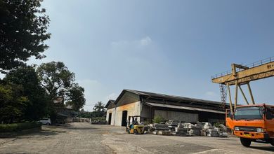 Ex Pabrik Lokasi Strategis Bebas Banjir Hadap Utara Di Manis Bitung Tangerang