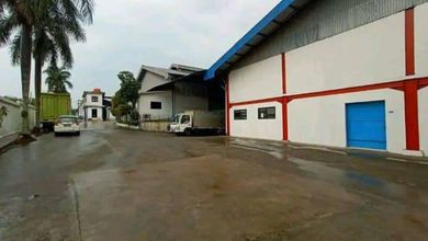Ex Pabrik Helm Lokasi Strategis Hadap Selatan Akses Kontainer 40ft Bebas Banjir Di Desa Sentul Jaya Balaraja Tangerang