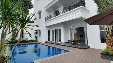 Hunian Elite di Kawasan Pondok Indah, Jakarta Selatan, LB 1050m², Harga 52 Miliar