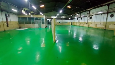 Disewa Tanah +Bangunan Ex Pabrik Kawasan Industri di Pasar Kemis, Tangerang