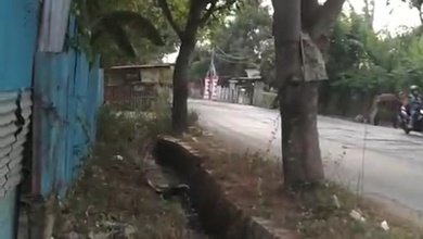 Tanah Bisnis Pinggir Jalan Raya Kawasan Teluk Naga