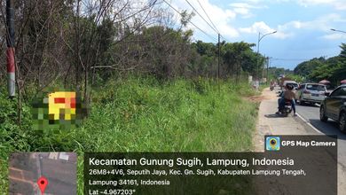 Kavling Prestisius Dijual di Gunung Sugih, Lampung Tengah, Harga 6,4 Miliar