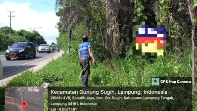 Tanah Elit Dijual di Gunung Sugih, Lampung Tengah, Harga 6,4 Miliar