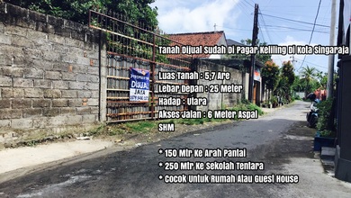 Jual Tanah Lokasi Strategis, Luas 570 m2
