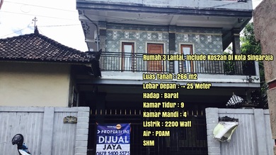 Jual Cepat Rumah Elit area Buleleng, Buleleng, LT 266 m2