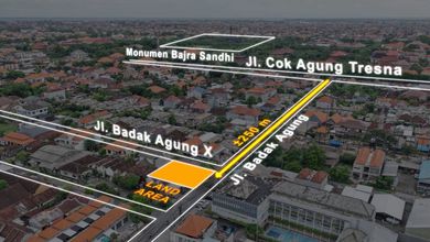 Investasi Tanah Murah di Denpasar Timur, Denpasar, Luas 276m²