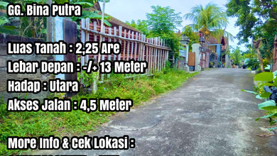 Jual Tanah Terjangkau di Area Buleleng, Buleleng