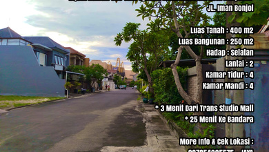 Rumah Prestisius di Kawasan Denpasar Selatan, Denpasar, LB 250m², Harga 7 Miliar