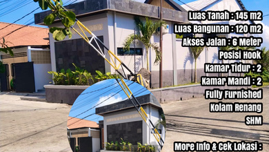 Dijual Villa One Gate System Dikawasan Wisata Jimbaran di Bali