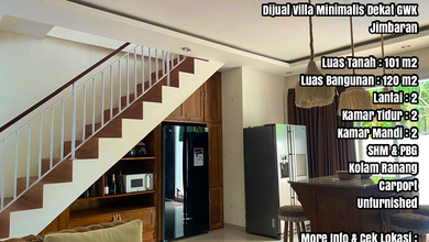 Dijual Villa Minimalis Siap Huni Dekat Gwk di Jimbaran di Bali