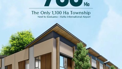 Rumah Siap Huni di Area Benda, Tangerang, LT 60m²