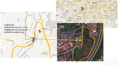 Tanah Elit Dijual di Pesanggrahan, Jakarta Selatan, Harga 201 Miliar