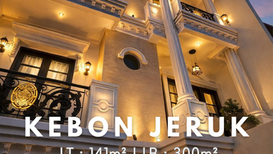 Hunian Elite di Kawasan Kebon Jeruk, Jakarta Barat, LB 300m², Harga 4,75 Miliar