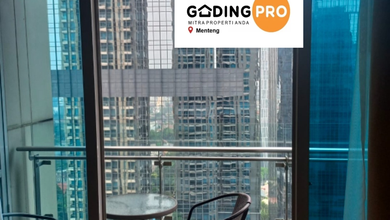 Apartemen 1BR Kondisi Baik Murah Modern Furnished Senopati Jakarta Selatan