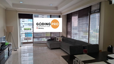 Disewakan Apartemen Terjangkau di Sudirman, Jakarta Selatan, LB 135m²