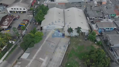 Disewa Gudang LT 4.585 M², LB 2.166 M²,  Jl. Raya Karawaci, Tangerang