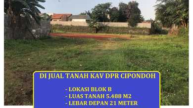 Kavling Prestisius Dijual di Cipondoh, Tangerang, Harga 27,4 Miliar