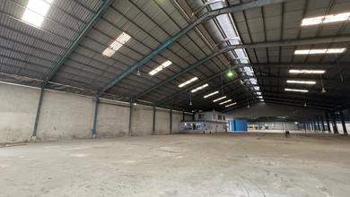 Disewa Gudang LT 10 Ha, LB 1,3 Ha, Kawasan Industri Jatake, Kec. Jatiuwung, Tangerang kota