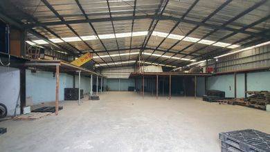 Disewa Gudang LT 800 M², LB 264 M², Kavling DPR Blok B, Cipondoh, Tangerang