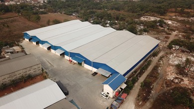 Disewa Gudang Baru LT 12 ha, Luas Bangunan dari 400 M sd 1.026 M², Kec. Balaraja, Kab. Tanerang