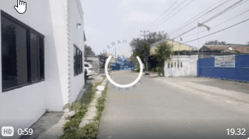 Disewa Gudang LT 3.800M² LB 3.800M² Cikupa, Kab Tangerang