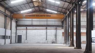 Disewa Gudang LB 2.100 M² (44x46,5), Batu Ceper, Tangerang kota
