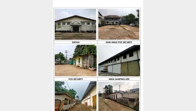 Dijual Gudang/Pabrik, LT 18.000 M², LB 10.000 M²,  Kec. Cibinong, Kab. Bogor