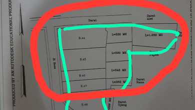 For Sale Tanah Premium di Parung Panjang, Bogor, LT 6824m²