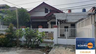 Jual Rumah Siap Huni area Cibubur, Jakarta Timur, LT 164 m2