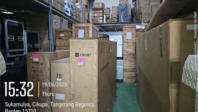 Dijual Gudang Ada kantor 2 lantai di kawasan Bizpoint, Cikupa, Tangerang