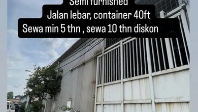 Gudang +Kantor Disewakan Akses Kontainerdi Kawasan Industri Cikupa Tangerang