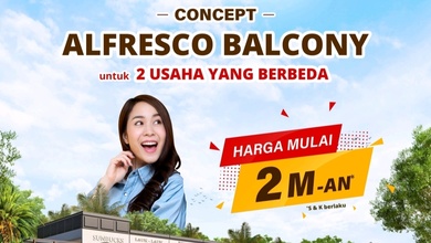 Dijual ruko komersial di Jakarta Garden city konsep unik 1 ruko 2 tempat usaha 2