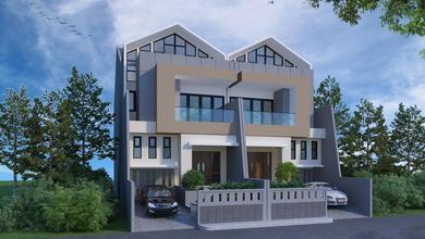 Rumah Elegan di Puri Indah, Jakarta Barat, 5 KT, LT 225m²