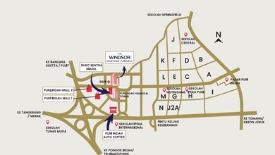 Tanah Elit Dijual di Puri Indah, Jakarta Barat, Harga 9,54 Miliar