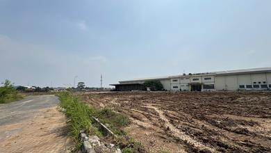 Gudang dan Kavling Luas Pinggir Jalan Propinsi di Cikarang Bekasi